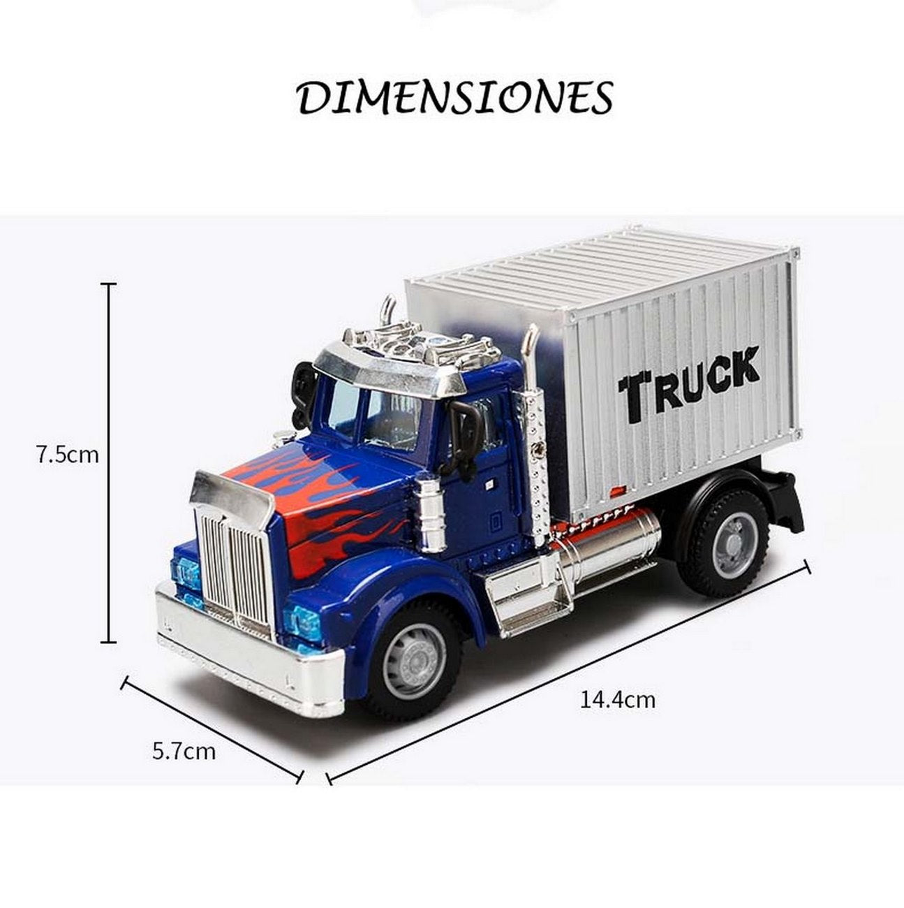 Mini Camión Tractomula con Control Remoto - Ideal para coleccionistas o niños🎁HOY 30%DCTO