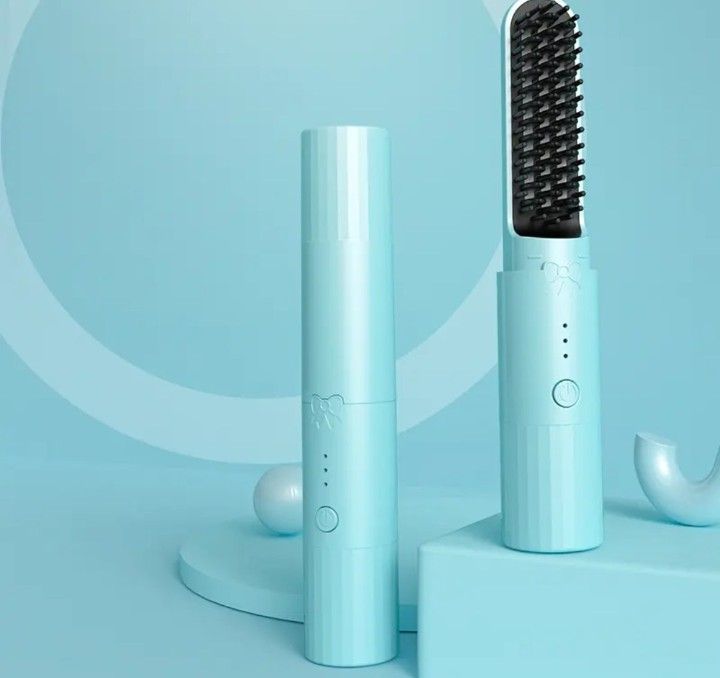 Mini Cepillo Alisador Recargable - Alisa rápidamente tu cabello✨ HOY 30% DCTO