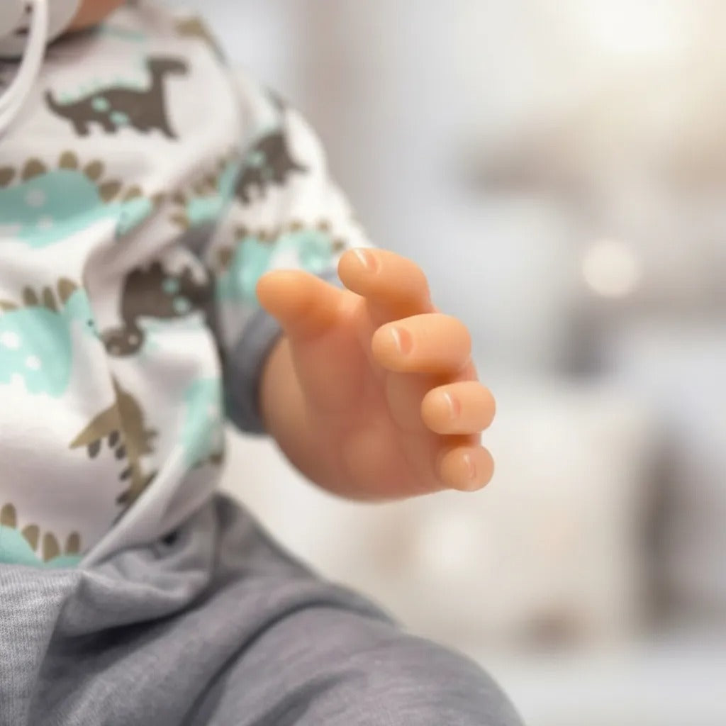 Bebé Reborn Realista - Mide 55cms y pesa 1.2Kg (INCLUYE Todos los accesorios de la foto)