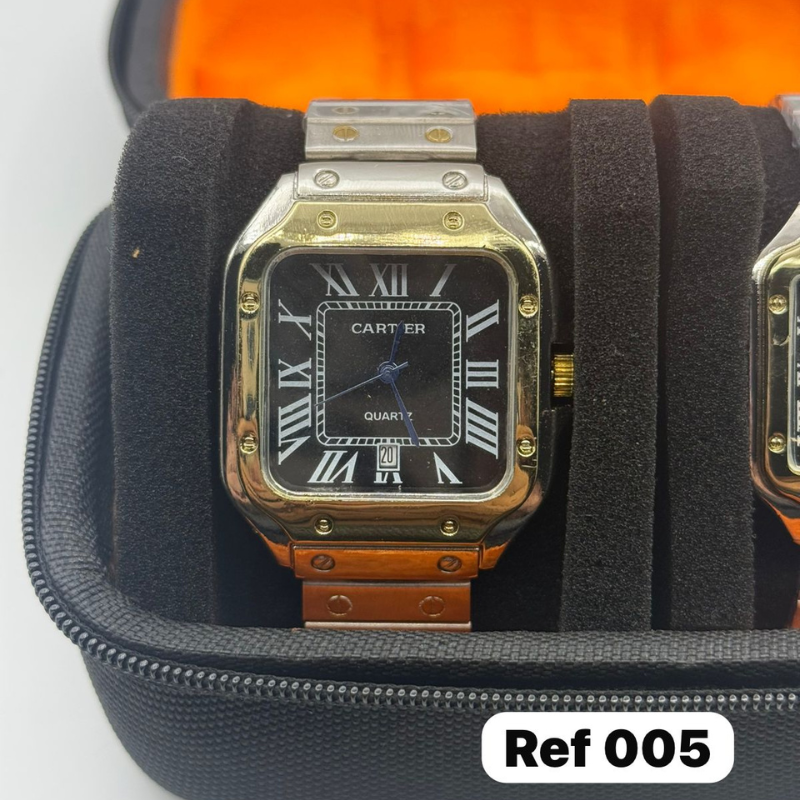 Reloj Cartier importado de alta calidad metálico para hombre - Exclusividad y detalle en cada modelo