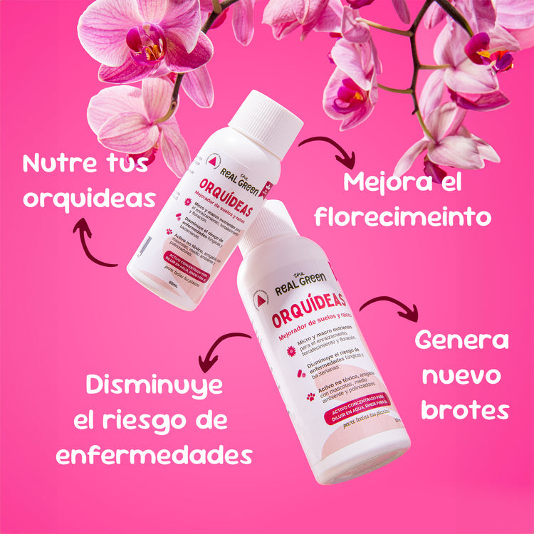 Enraizante de orquídeas 120ml: recupera el color, la fuerza y vitalidad de tus orquídeas