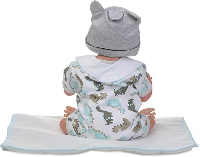 Bebé Reborn Realista - Mide 55cms y pesa 1.2Kg (INCLUYE Todos los accesorios de la foto)