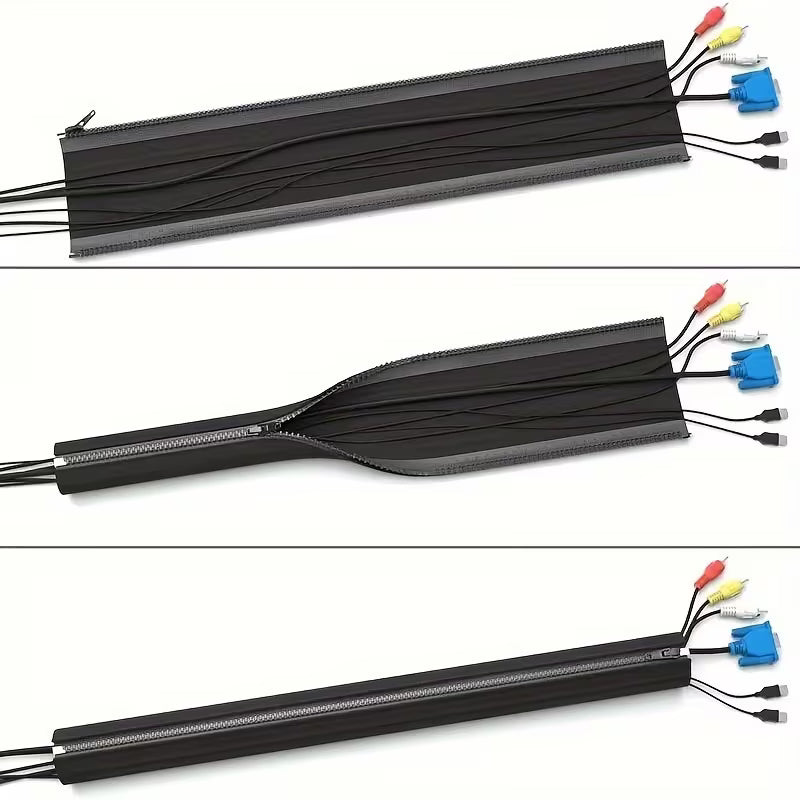 Pack x4 Fundas organizadoras de cables - Evita que tus cables se enreden y se dañen
