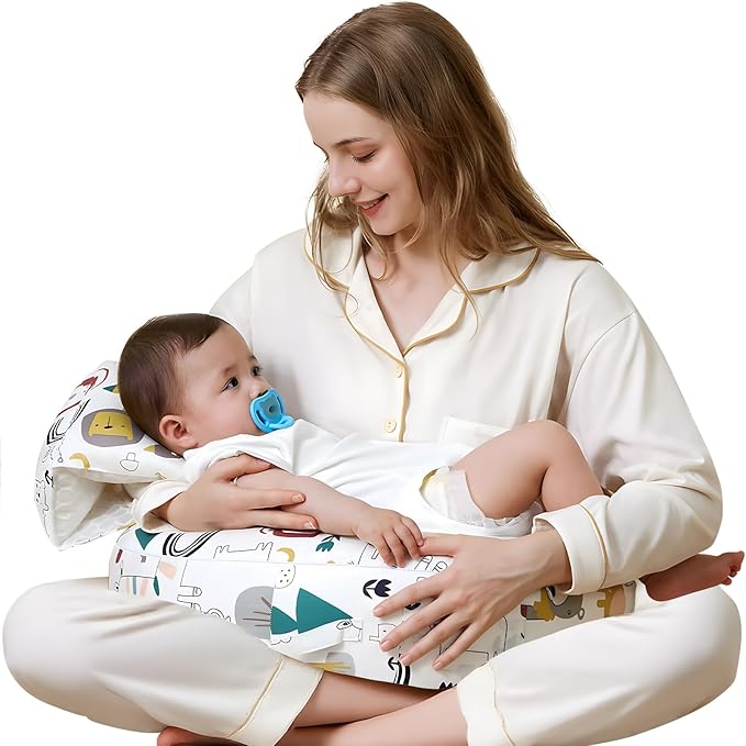 Almohada de Lactancia y anti reflujo para bebés de 0 a 9 meses - Mide 60x60cms