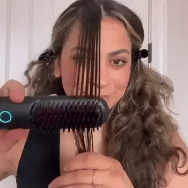 Mini Cepillo Alisador Recargable - Alisa rápidamente tu cabello✨ HOY 30% DCTO