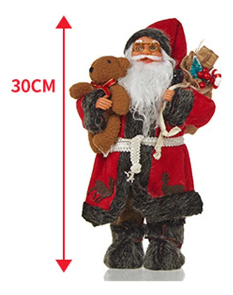Papá Noel con movimiento, luz y sonidos - OFERTA NAVIDEÑA 30% DCTO