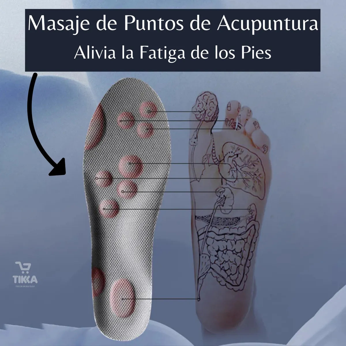 Plantillas Ortopédicas 4D para el dolor en los pies - Las puedes ajustar a tu talla✨HOY 30%DCTO
