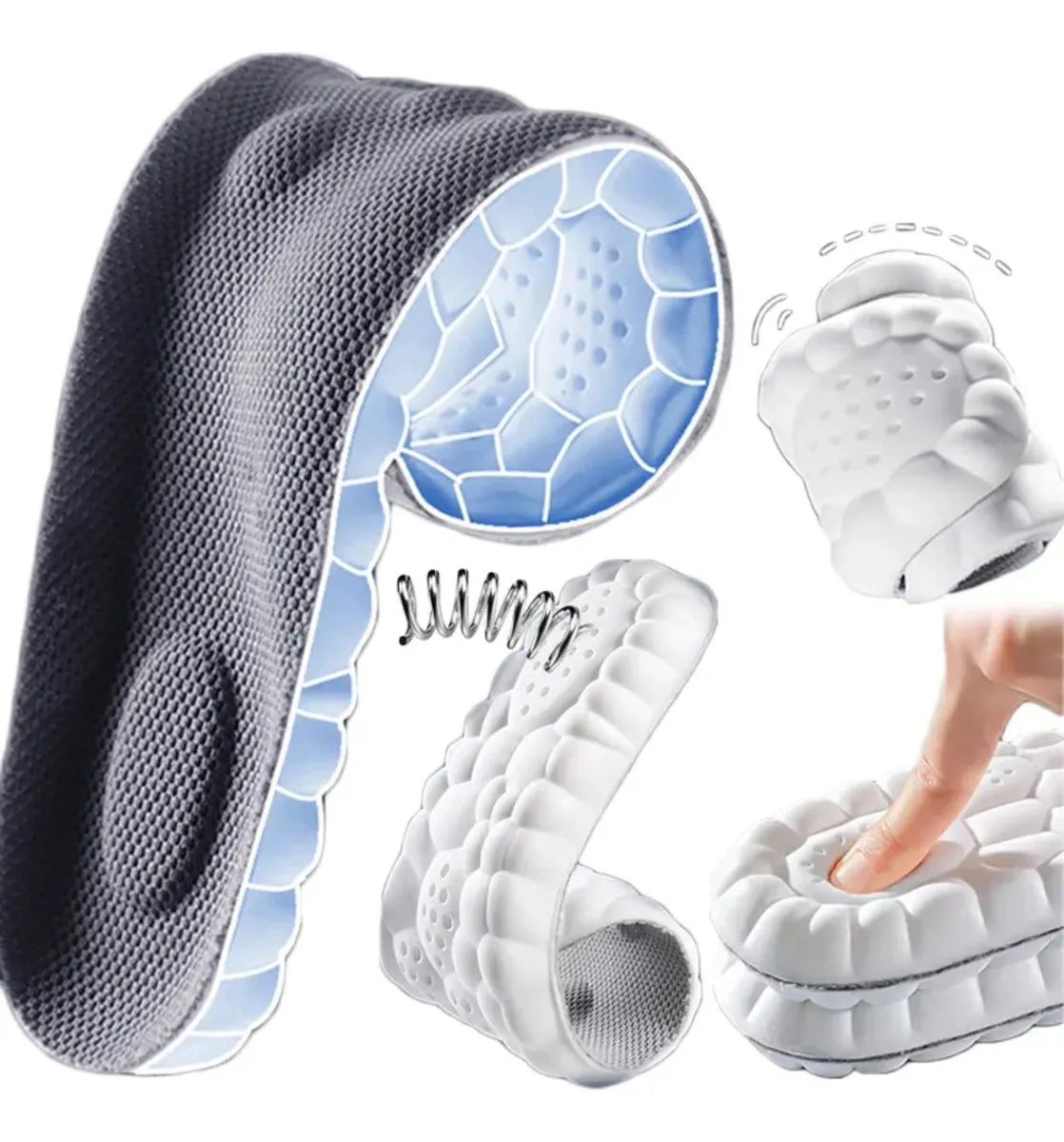 Plantillas Ortopédicas para añadir altura - Te elevan hasta 10cms y las puedes ajustar a tu talla✨HOY 30% DCTO