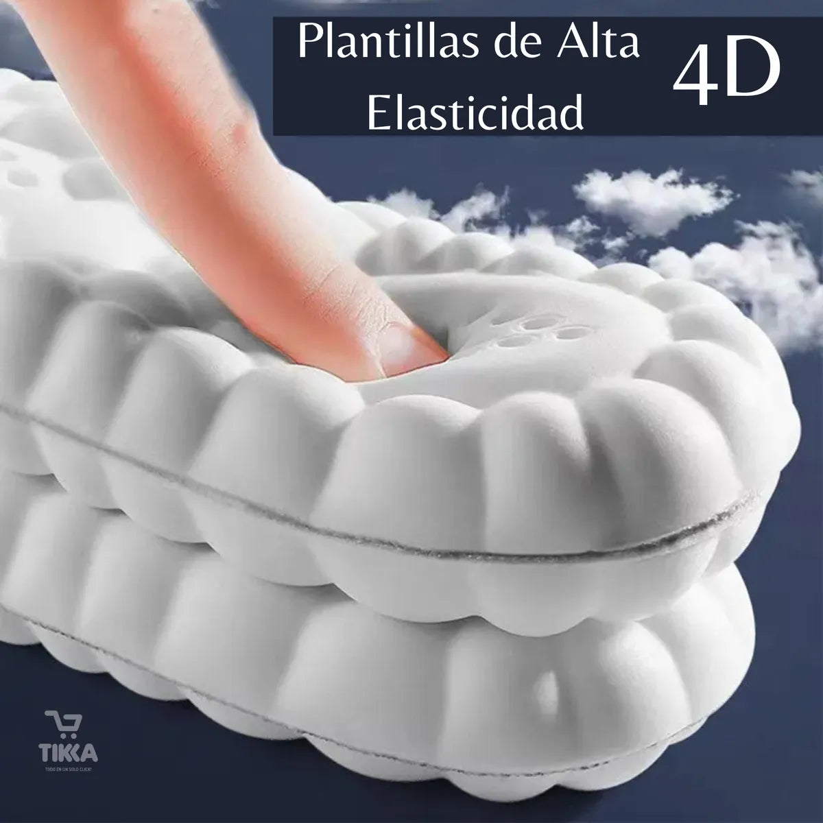 Plantillas Ortopédicas para añadir altura - Te elevan hasta 10cms y las puedes ajustar a tu talla✨HOY 30% DCTO