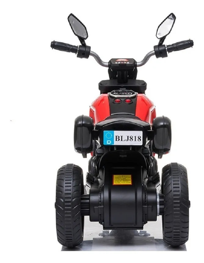 Moto Eléctrica Ducati de 3 ruedas para niños de 3 a 6 años - Con sonidos y luces🎁HOY 30%DCTO