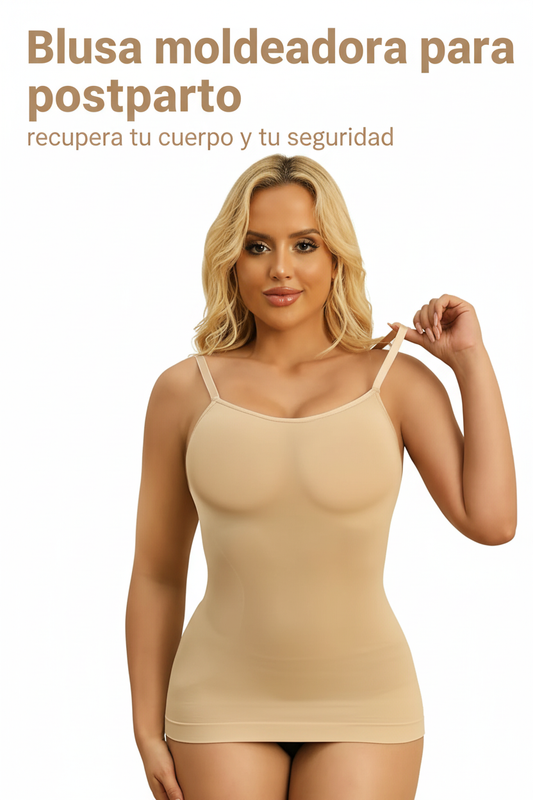 Blusa Moldeadora Postparto - Reduce el abdomen y realza los senos✨HOY 30%DCTO