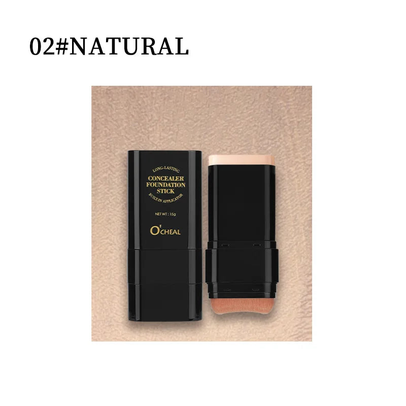 Pague 1 Y LLEVE 2 Base mate de alta cobertura y máxima duración en barra (INCLUYE BROCHA) - Cubre cualquier imperfección