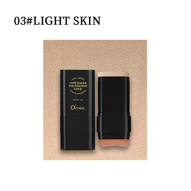 Pague 1 Y LLEVE 2 Base mate de alta cobertura y máxima duración en barra (INCLUYE BROCHA) - Cubre cualquier imperfección