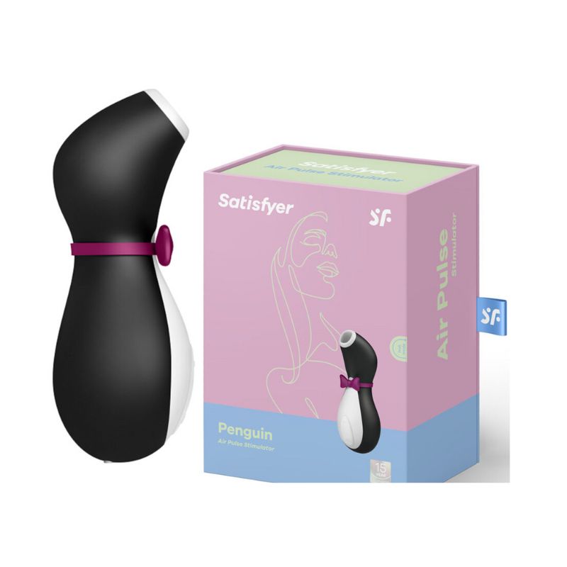 Satisfyer Penguin - Estimulador de clitoris para orgasmos intensos y explosivos🔥HOY 30%DCTO