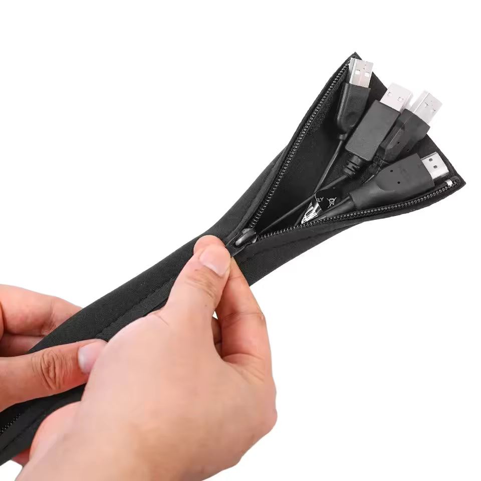 Pack x4 Fundas organizadoras de cables - Evita que tus cables se enreden y se dañen