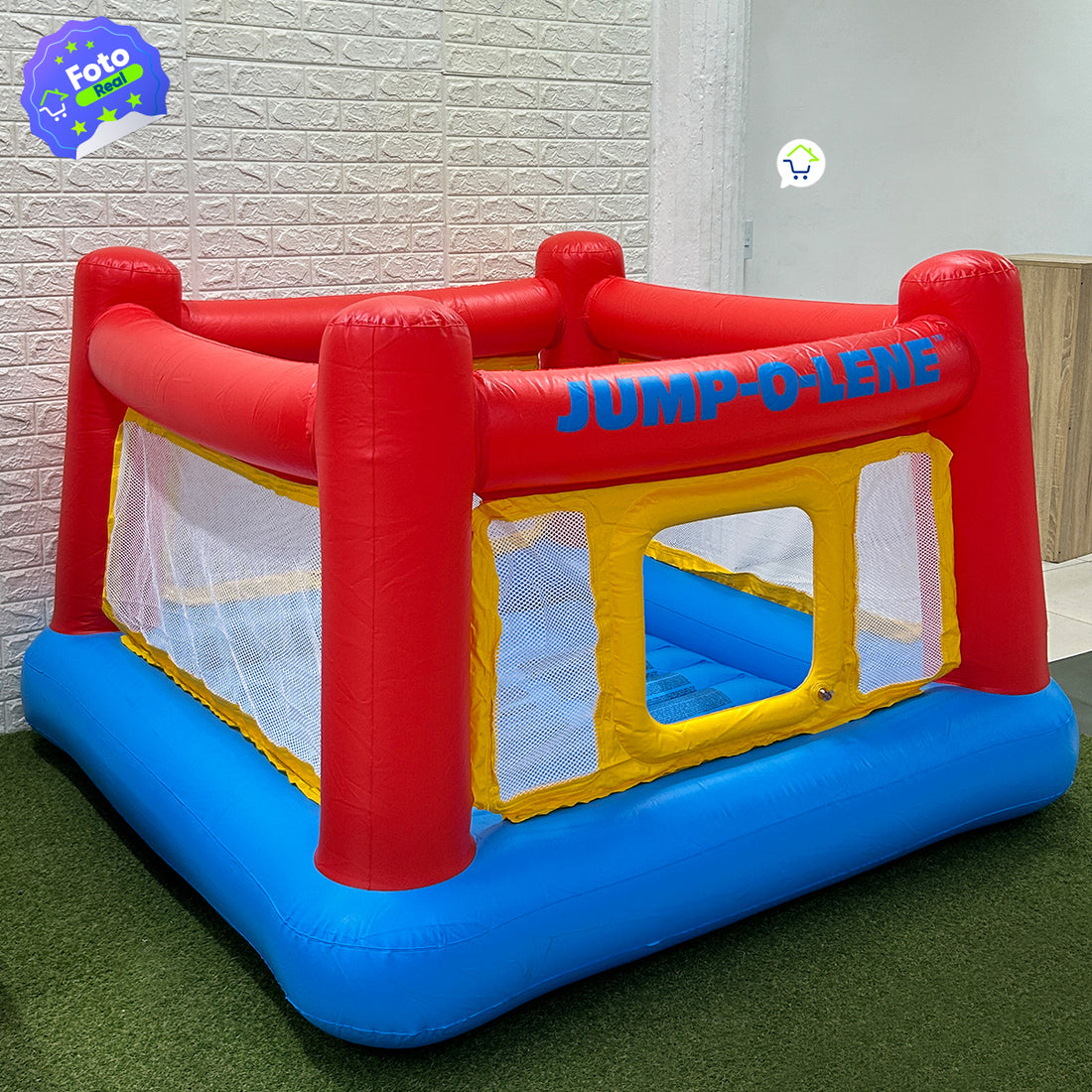 Castillo inflable brinca brinca para niños - Mide  1,47 x 1,12 x 1,12 m