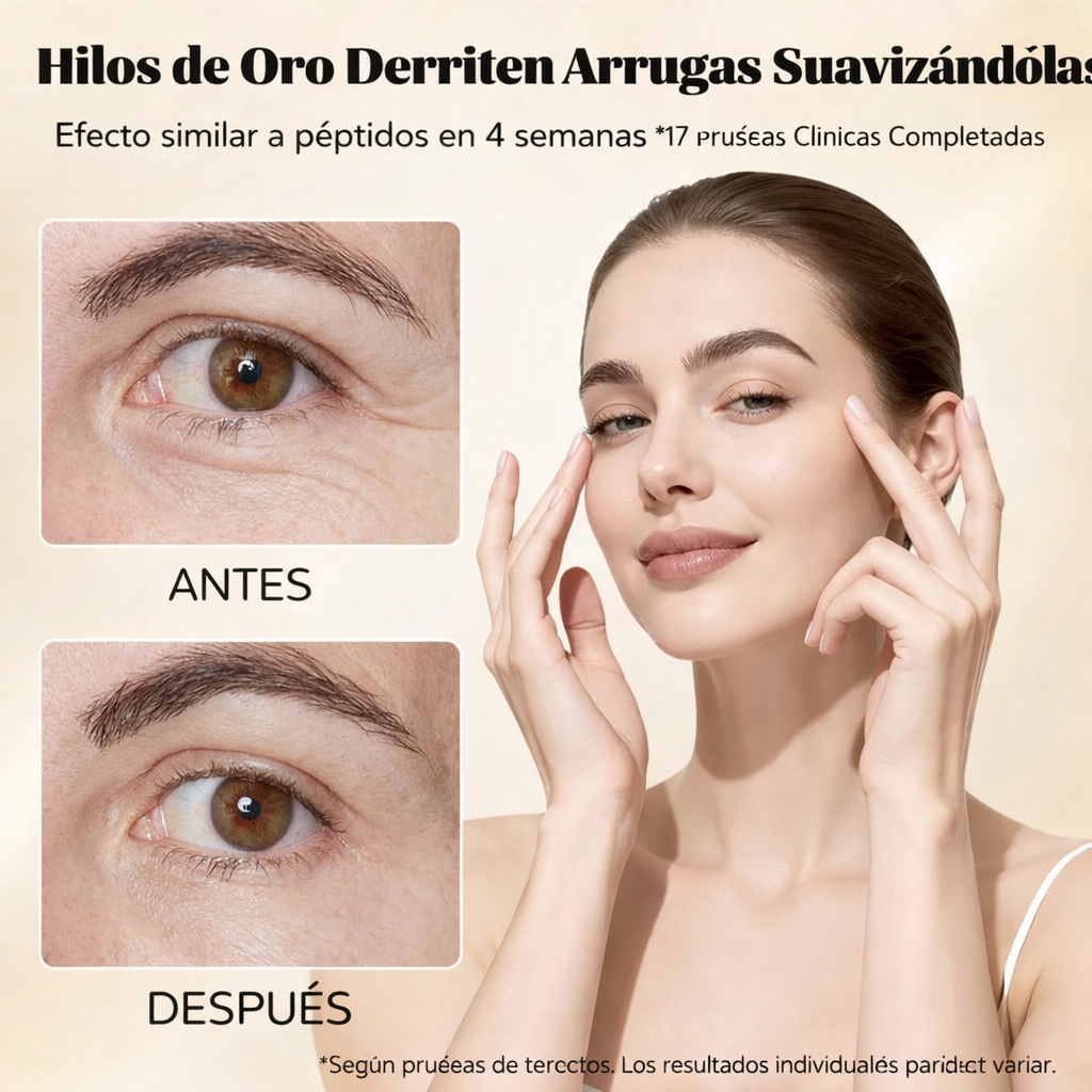 Ampolleta coreana de Colágeno con péptidos de seda - Reduce eficazmente las arrugas