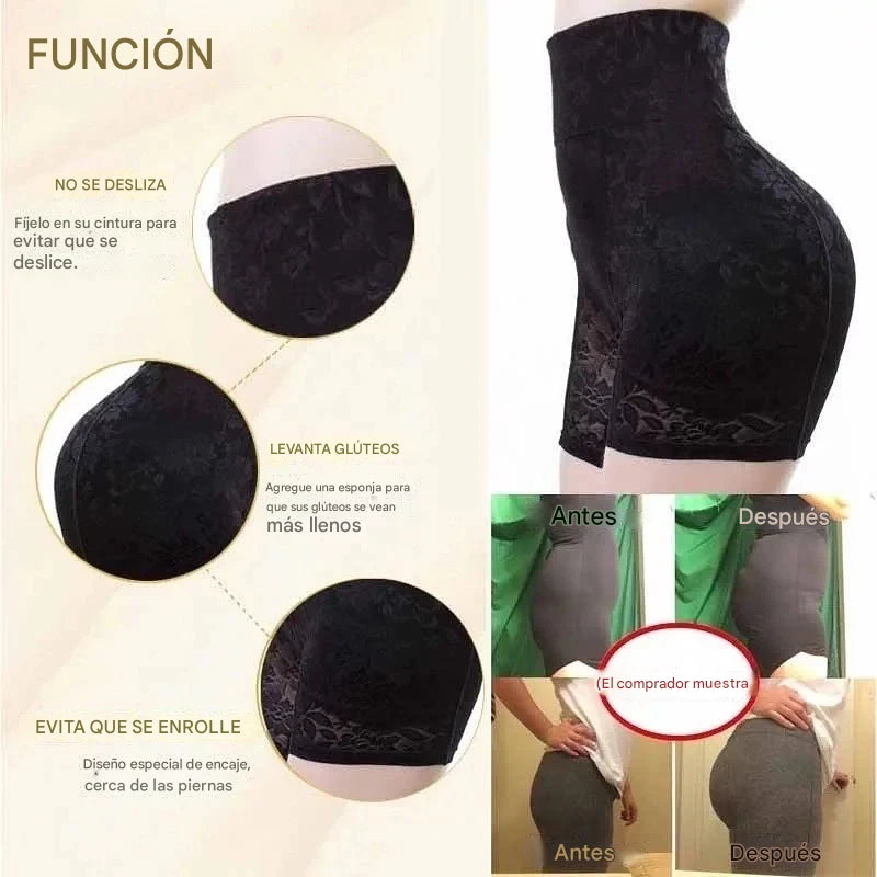 Panty voluminizador con relleno: luce unos glúteos y caderas de impacto en segundos