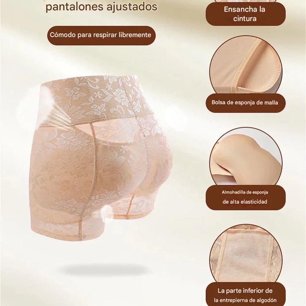 Panty voluminizador con relleno: luce unos glúteos y caderas de impacto en segundos