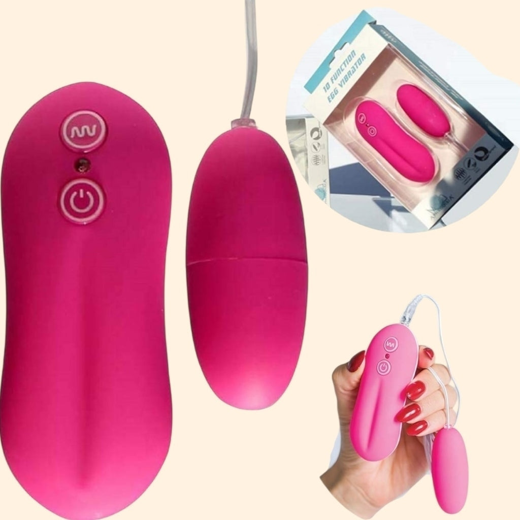 Bala Vibradora con control remoto y 10 intensidades - Logra orgasmos intensos🔥HOY 30%DCTO